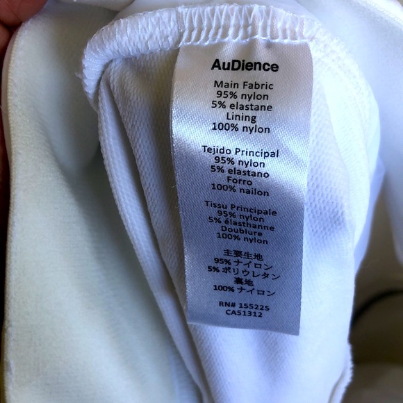 AuDience Full Zippered 2-Side Pocket Joggers. EUC. - Picture 5 of 5